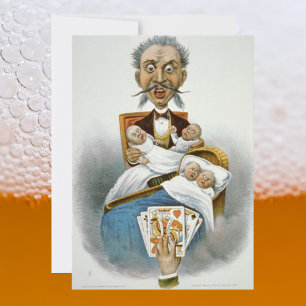 Convites Chá de fraldas Vintage para Homens! Um Partido Dad