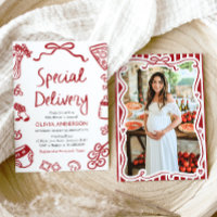 Chá de fraldas Whimsical de Entrega Especial Itali