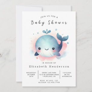 Convites Chá de fraldas Whimsy Online