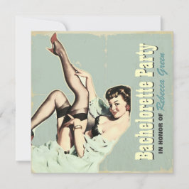 Convites chá de lingerie de festa de solteira de meninas