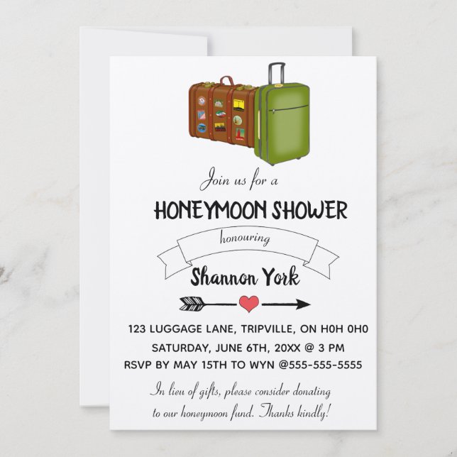 Convites Chá de Luz de Luz Editável (Frente)