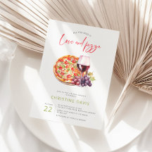 Chá de Noiva Amor e Pizza