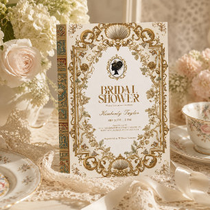 Convites Chá de Noiva de História Antiga Novo Capítulo
