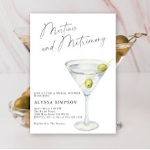 Chá de Noiva de Martinis e Matrimônio