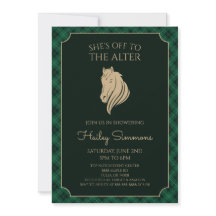 Chá de Noiva em Gingham Verde de Derby