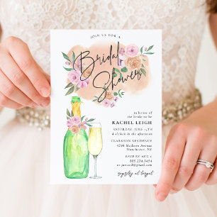 Convites Chá de Noiva Floral Sonhador