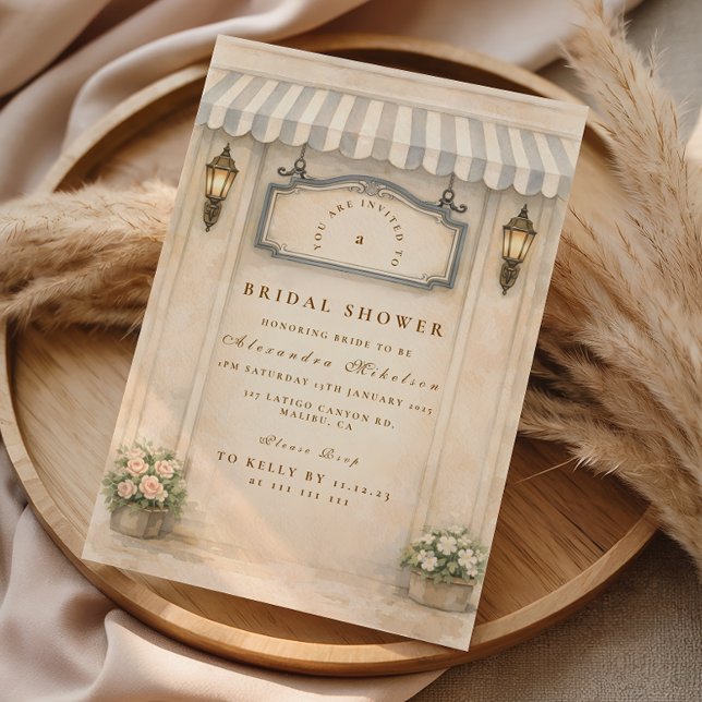 Convites Chá de Noiva Jardim Florido (Criador carregado)