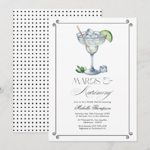 Convites Chá de Noiva Margarita Classy Margs & Matrimony