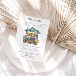 Convites Chá de Noiva Off The Market – Flores