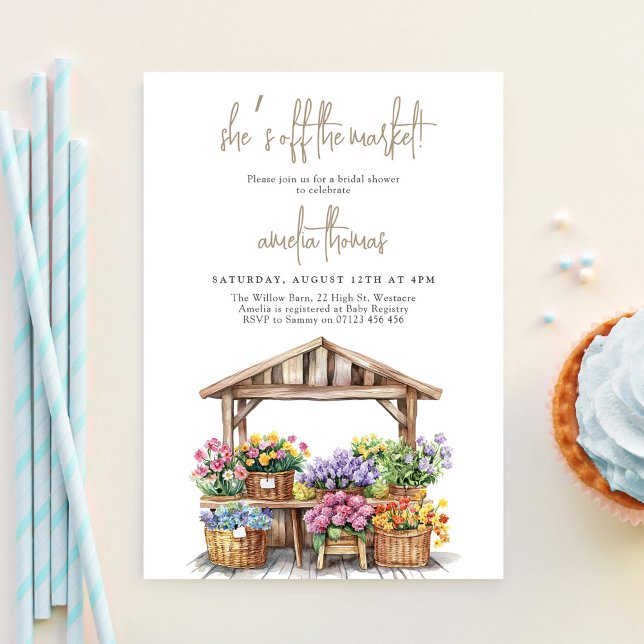 Convites Chá de Noiva Recém Chegada do Mercado (Criador carregado)