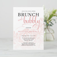 Chá de Noiva Rosa Botânico com Brunch e Espumante