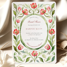 Chá de Noiva Tulipas Vintage