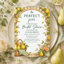 Chá de Noiva Xadrez Verde Pera Perfeita