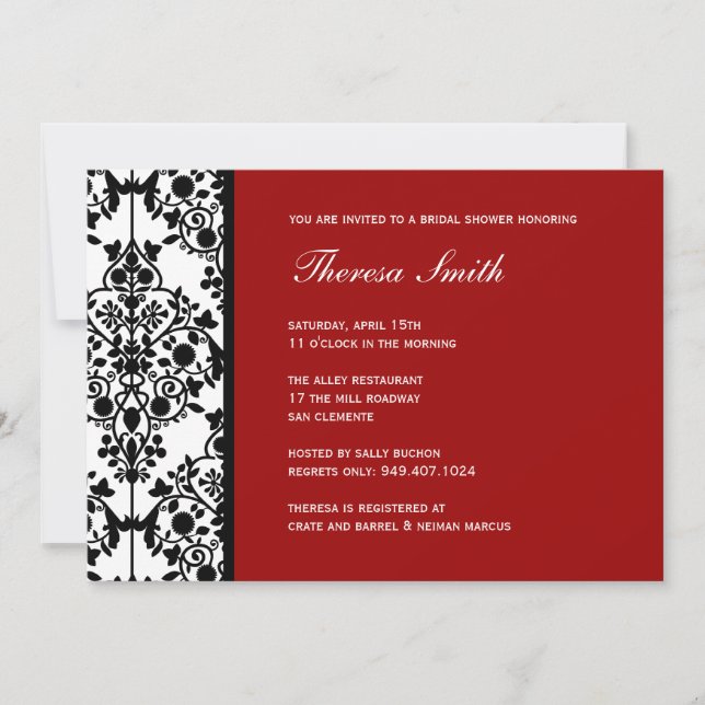 Convites chá de panela (Frente)