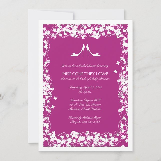 Convites Chá de panela (Frente)