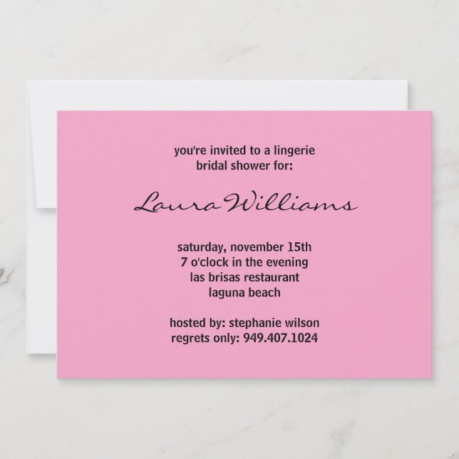 Convites Chá de panela (Frente)