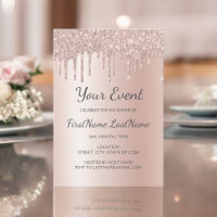 Chá de panela 16 Doce com Glitter de Discagem Dour