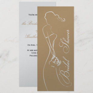 Convites Chá de panela à moda do Mocha da noiva