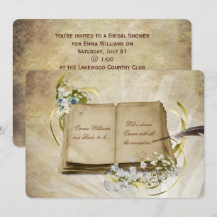 Convites Chá de panela Antigo