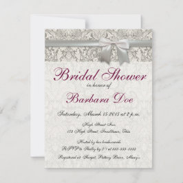 Convites Chá de panela antigo de Casamento de Locais