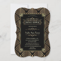 Chá de panela Art Deco Black Gatsby