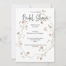 Convites Chá de panela Boêmian Watercolor