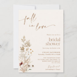 Convites Chá de panela Boho Convidar | Brida Floral Moderna