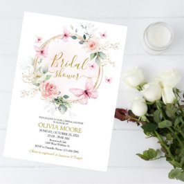 Convites Chá de panela borboleta