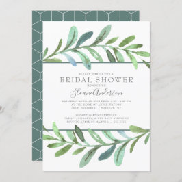 Convites Chá de panela Botânico das Vinhas Modernas