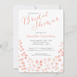 Convites Chá de panela botânico moderno