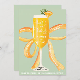 Convites Chá de panela Bridal Brunch