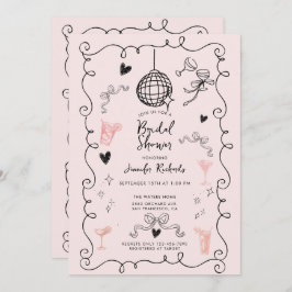 Convites Chá de panela brilhante