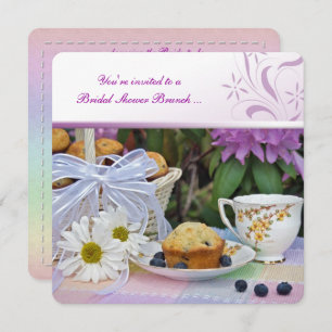 Convites Chá de panela Brunch