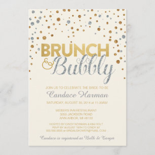 Convites Chá de panela Brunch e Borracha