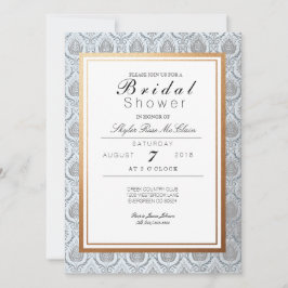 Convites Chá de panela Chic French Art Deco