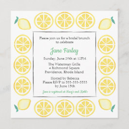 Convites Chá de panela com Ênfase Verde