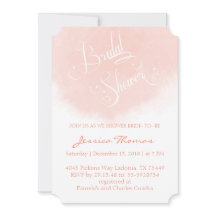 Chá de panela Coral Watercolor