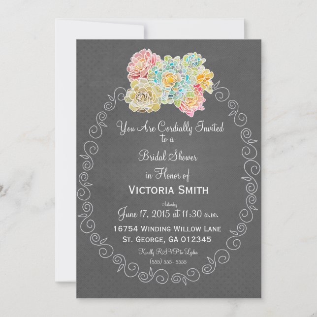 Convites Chá de panela Correspondente A1 Melhor Quadro - (Frente)