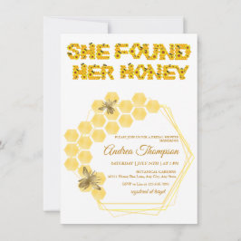 Convites Chá de panela de abelhas | Ela Encontrou Seu Mel