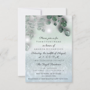 Convites Chá de panela de aniversário Light Jar Rustic Enfu