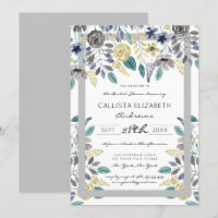 Chá de panela de Aquarela Amarelo da Cinza Moderna