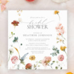 Convites Chá de panela de Aquarela das Flores de Jardim Ele<br><div class="desc">Nossos convites de chá de panela Zazzle mais vendidos acabaram de receber um novo upgrade moderno! Anunciando nosso Chá de panela Floral de Flor de Flor de Flor Selvagem. Um pequeno convite quadrado desenhado para impressionar com flores de jardim de aquarelas arejadas em tons de azul, rosa, ouro, branco e...</div>