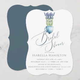 Convites Chá de panela de Aquarela Elegante Simples