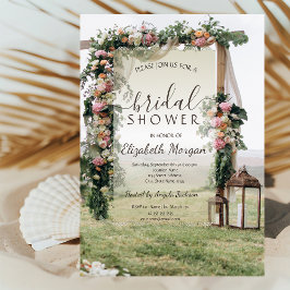 Convites Chá de panela de Arbor Lanterna de Casamento