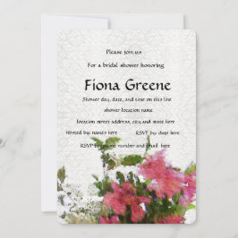 Convites chá de panela de Azalea Rosa do Amor