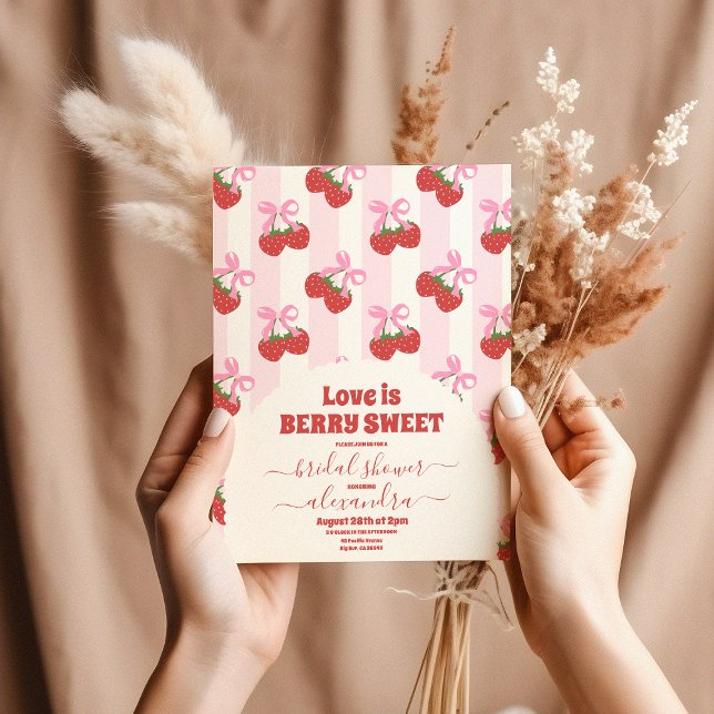 Convites Chá de panela de bagas doces (Criador carregado)