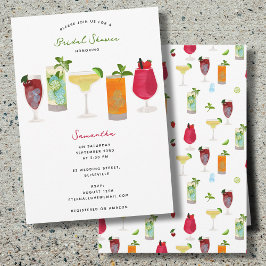 Convites Chá de panela de Bebidas do Partido dos Cocktails