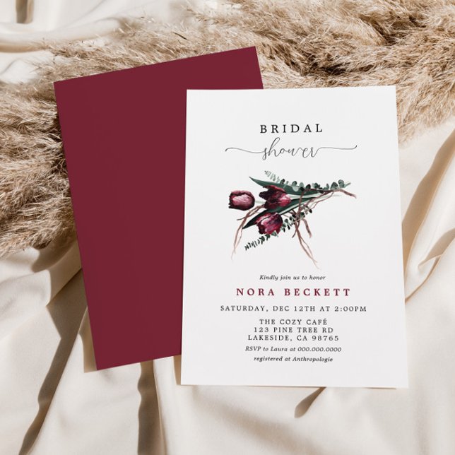 Convites Chá de panela de Bunch Flor da Borda (Criador carregado)