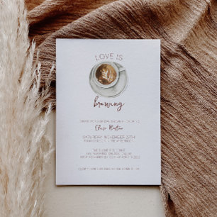 Convites Chá de panela de café