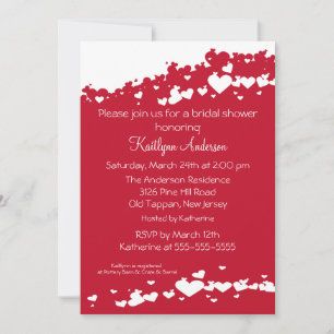 Convites Chá de panela de Campo de Coração